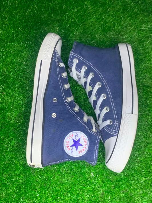 Converse Chuck Taylor All Star High Top – Navy Blue | US 8 (Sr000004)