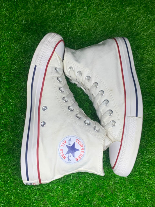 Converse Chuck Taylor All Star High Top – White | US 7.5 (Sr000002)