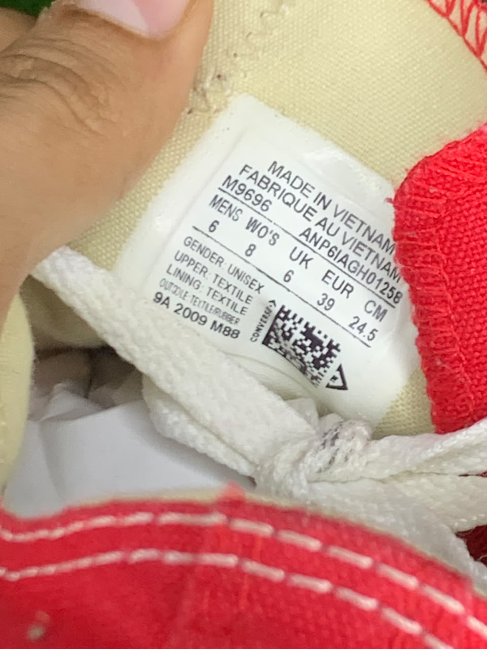 Converse Chuck Taylor All Star – Red | EU 39 (Sr000014)